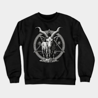 Satanic Goat Baphomet Crewneck Sweatshirt